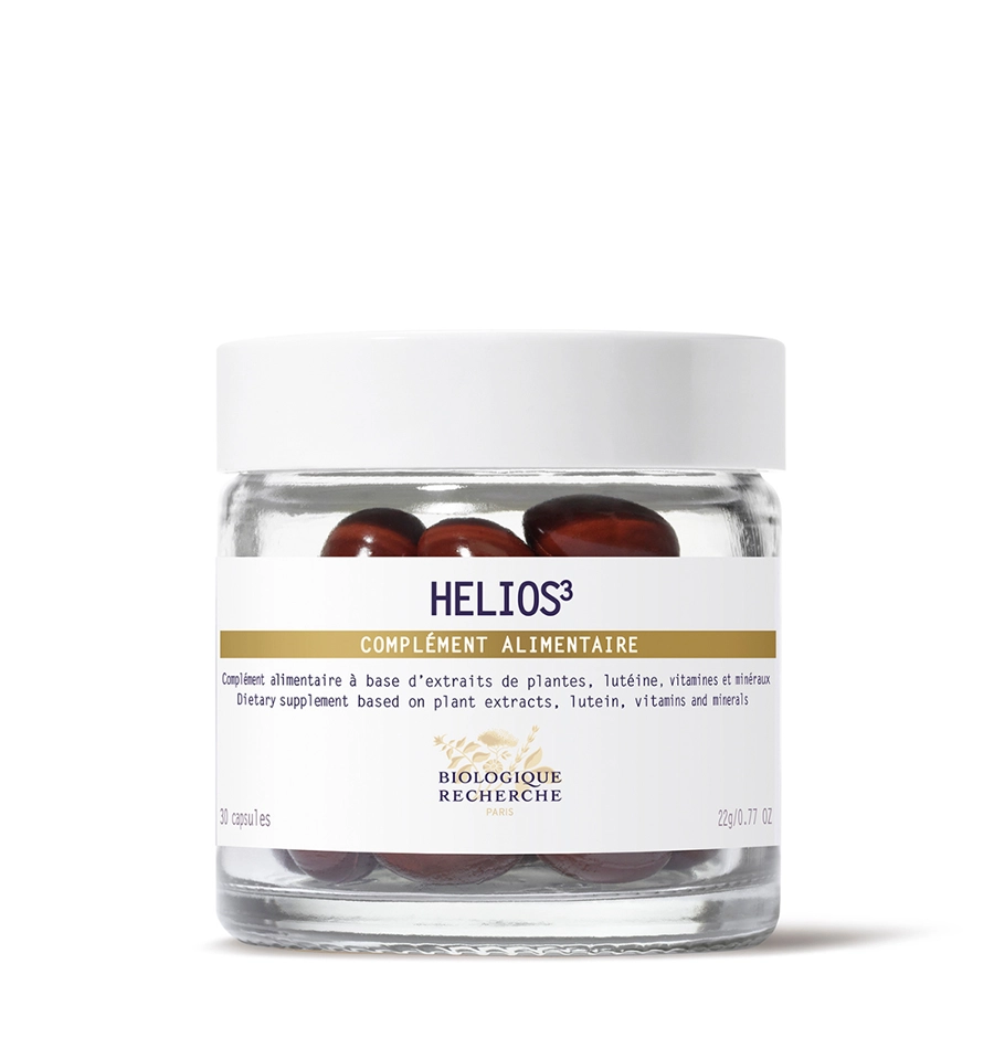 Helios 3, Dietary supplement based on plant extracts, lutein, vitamins and minerals