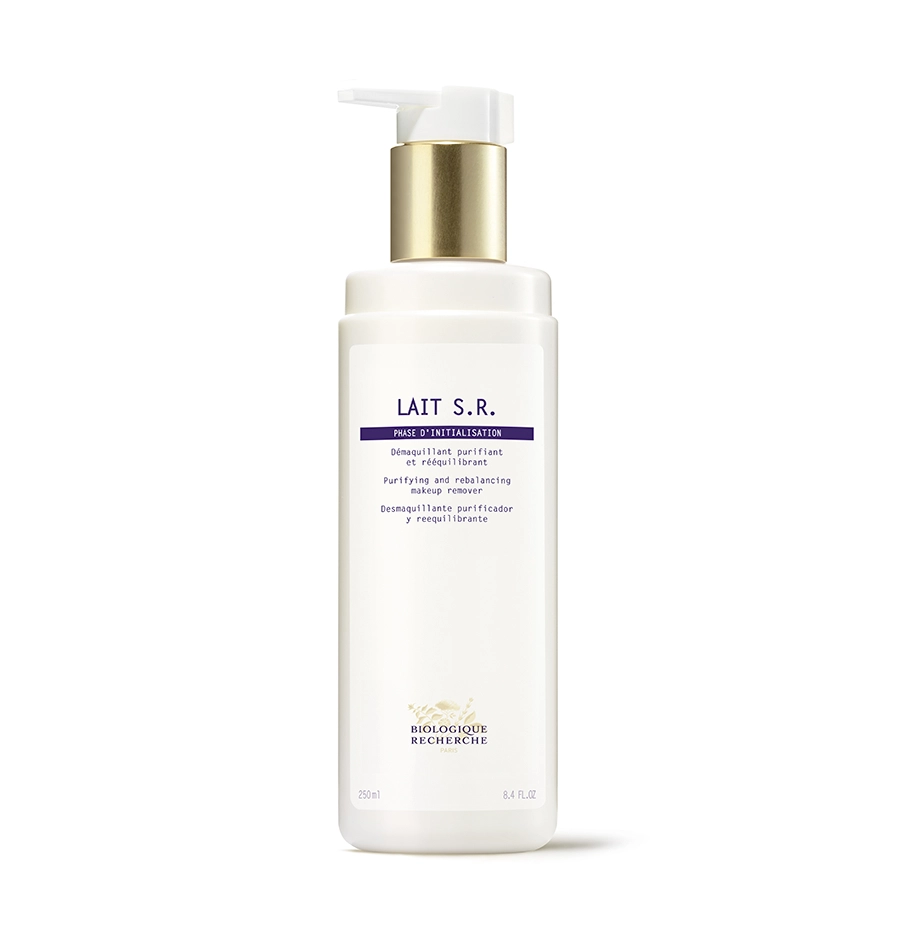Lait S.R., Purifying and rebalancing makeup remover