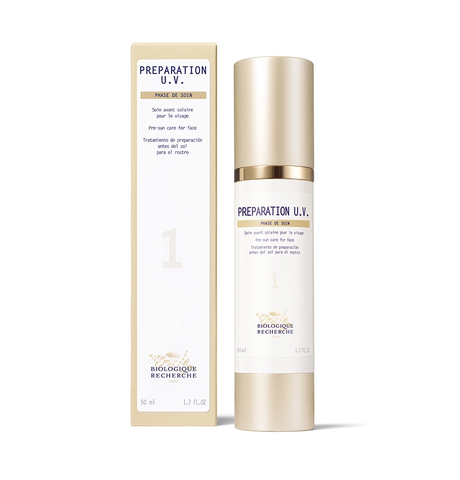 Préparation U.V., Anti-wrinkle, smoothing biocellulose mask for face