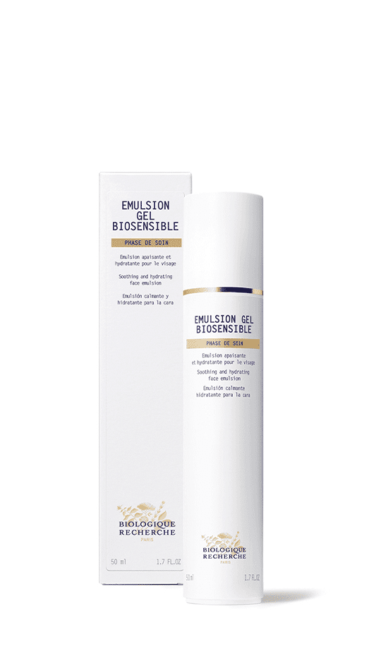 Emulsion Gel Biosensible, 抗皱、平滑肌肤的生物纤维面膜