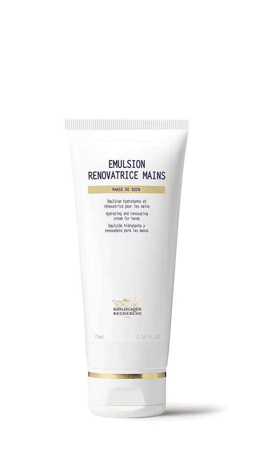 Emulsion Rénovatrice Mains, Soin sébo-rééquilibrant purifiant. Visage, corps, cuir chevelu.