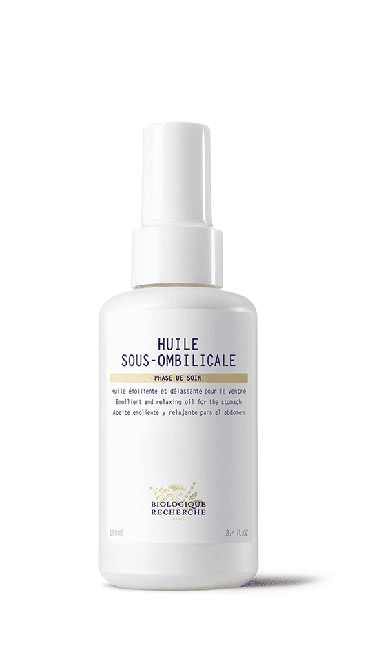 Huile Sous-Ombilicale, Soin sébo-rééquilibrant purifiant. Visage, corps, cuir chevelu.