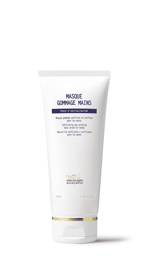 Masque Gommage Mains, Masque gommage exfoliant et unifiant pour les mains