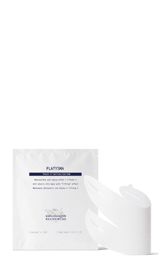 Platysma, Mentonnière anti-ptose