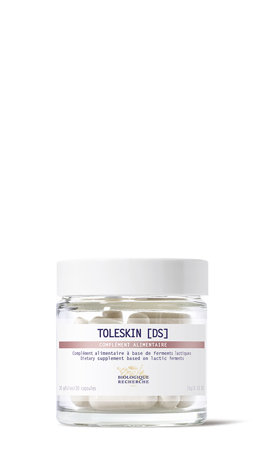 Toleskin [DS], Complément alimentaire à base de ferments lactiques