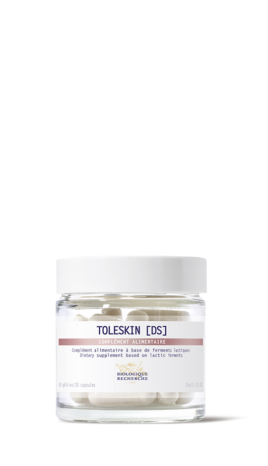 Toleskin [DS], 以乳酸发酵为基质的膳食补充剂